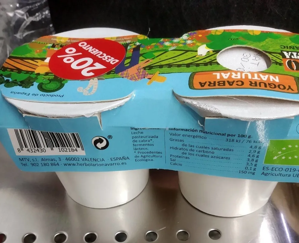 Yogur Cabra Natural