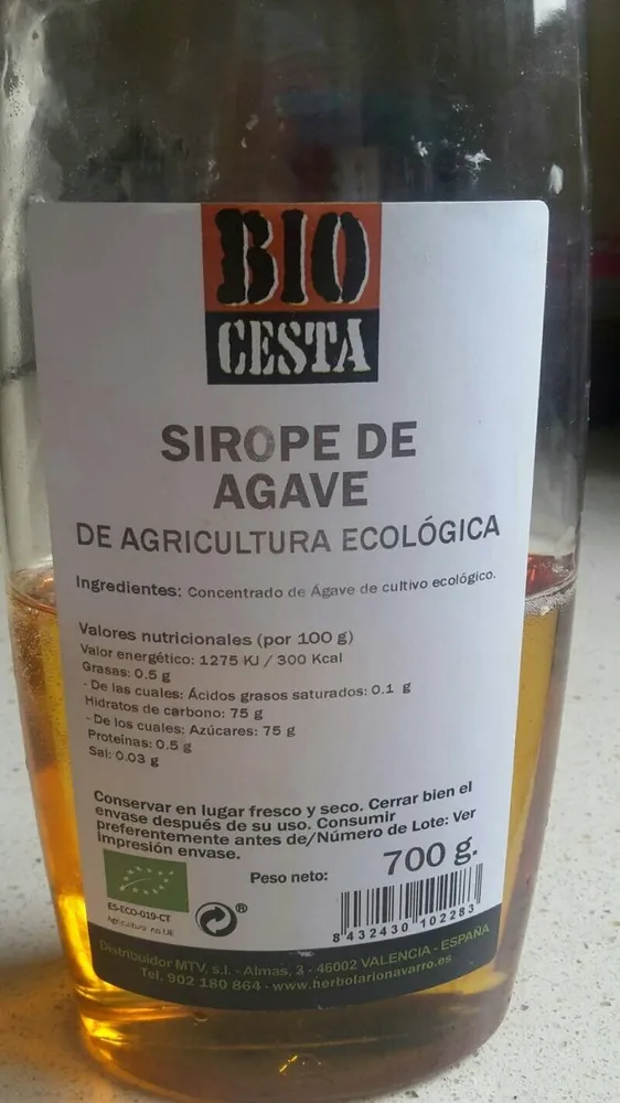 Sirope de agave