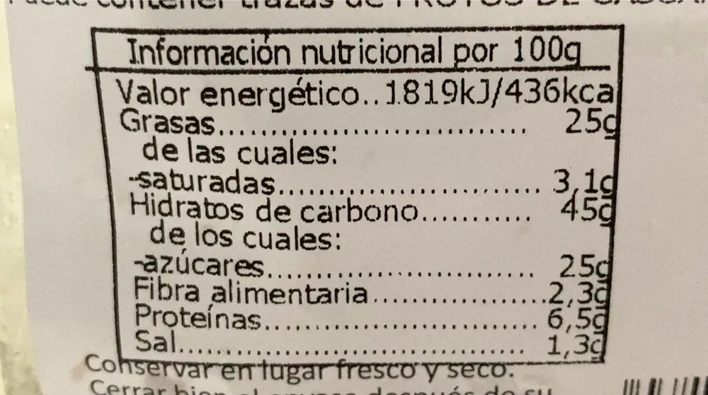 Bizcocho con cacao