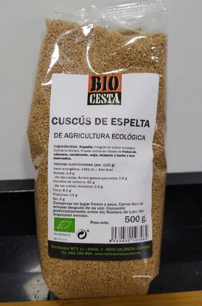 Cuscús de espelta