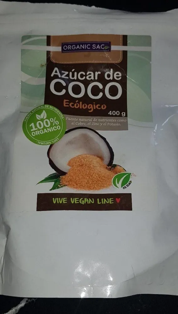 Azúcar de coco ecológico