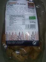 Galletas de avena y lino