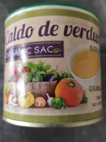 Caldo de verduras biológico