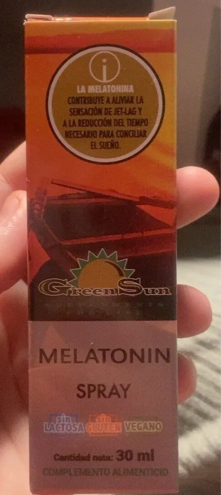 Melatonin spray