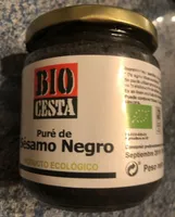 Puré de sésamo negro