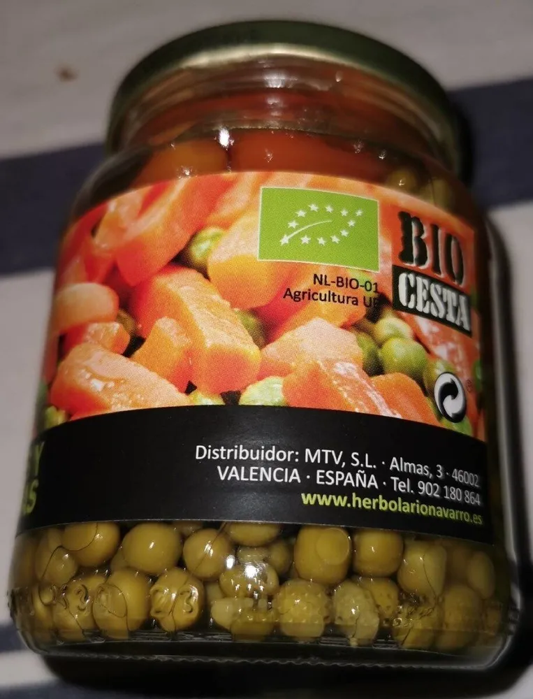 Guisantes y zanahorias