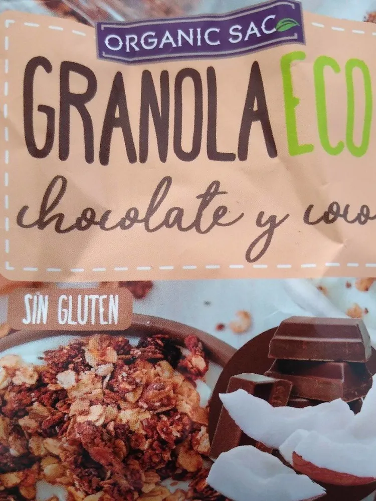 Granola eco chocolate y coco