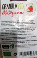 Granola Eco con Manzana