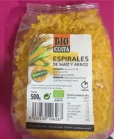 Espirales de maiz y arroz