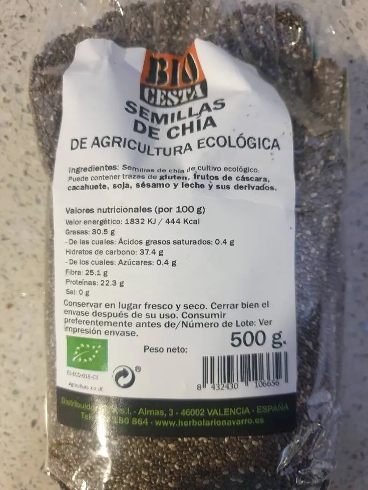 Semillas de Chía