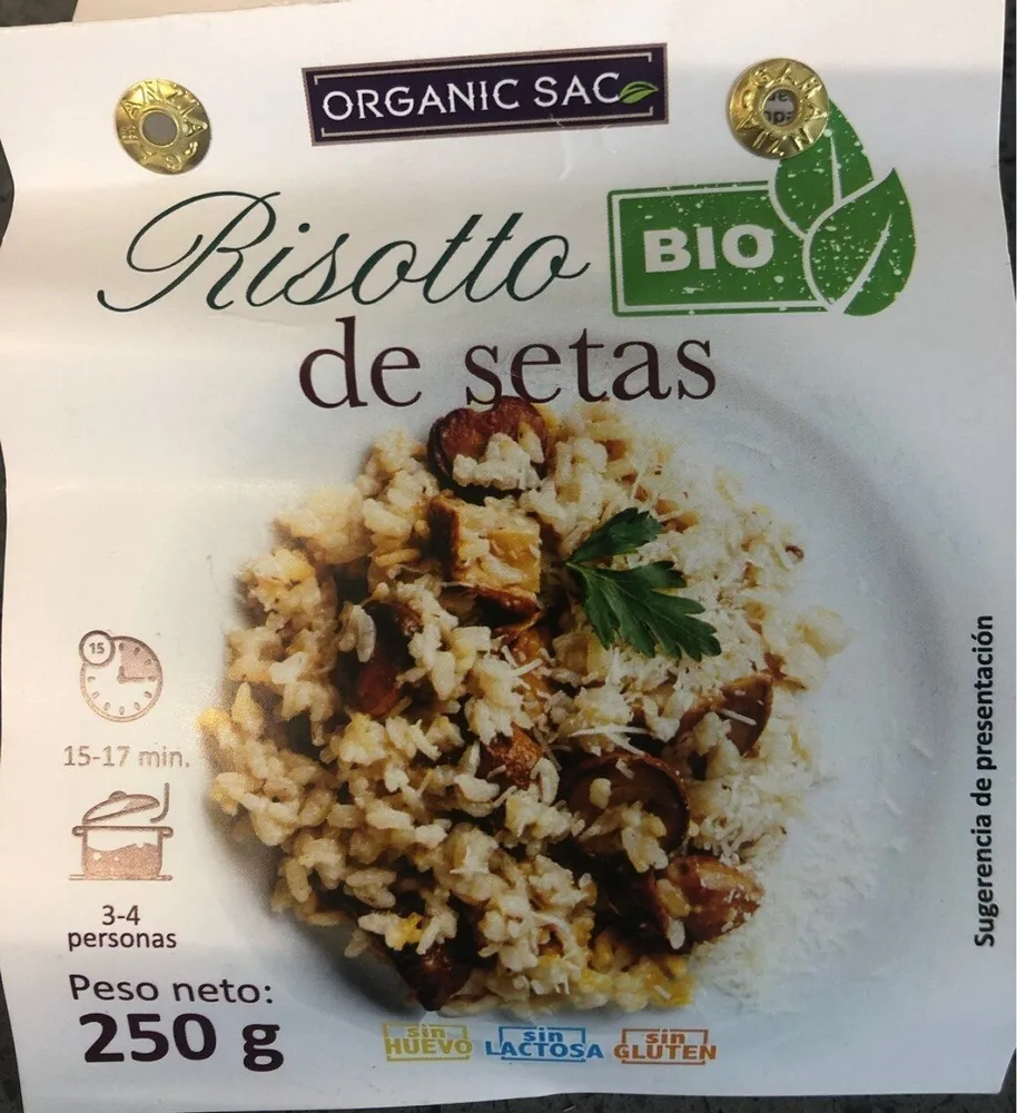 Risotto de setas