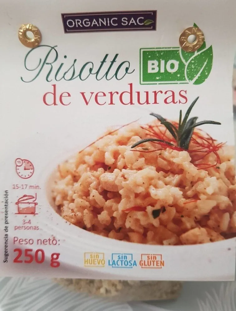 Risotto de verduras