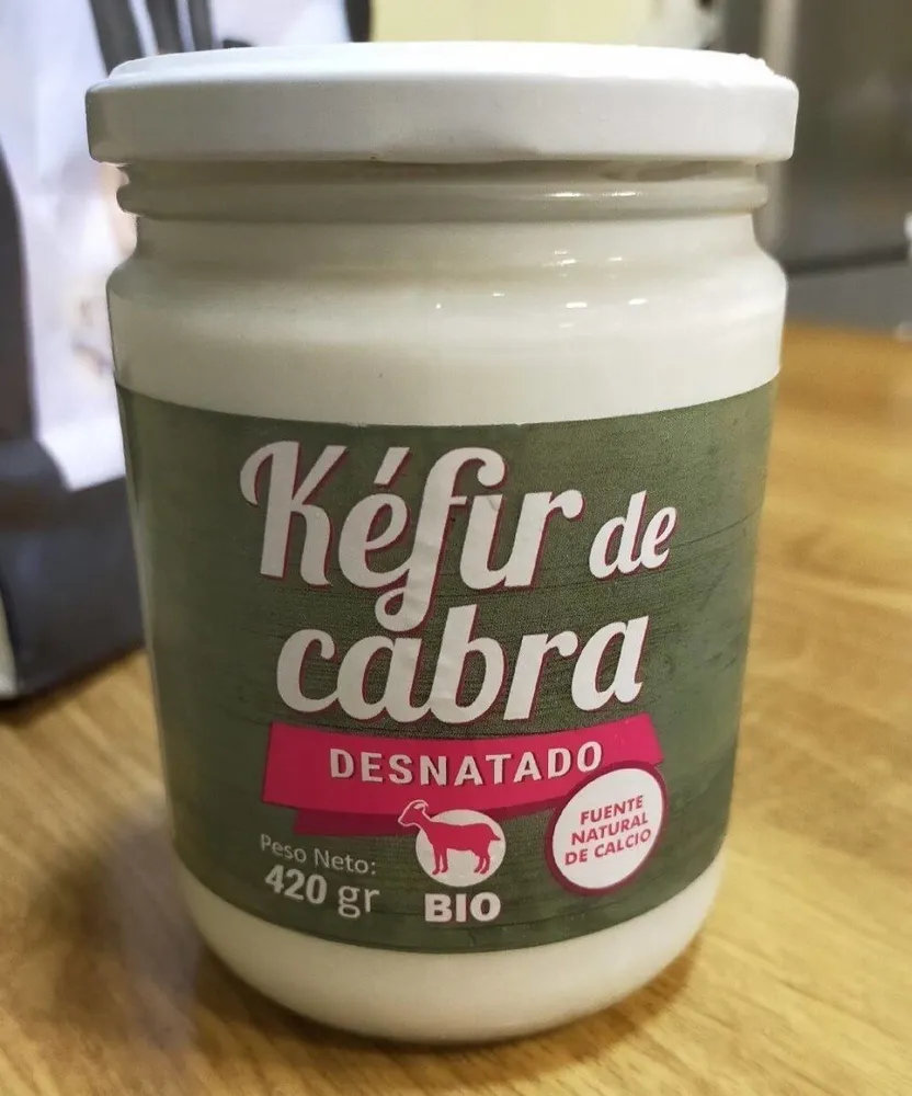 Kéfir de cabra desnatado
