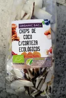 Chips de coco con corteza