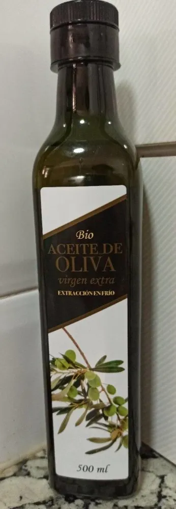 Bio aceite de oliva virgen extra extracción en frío