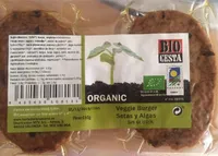Veggie burguer setas y algas