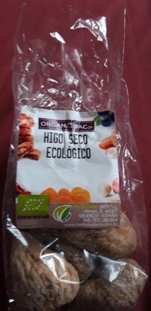 Higo seco ecológico