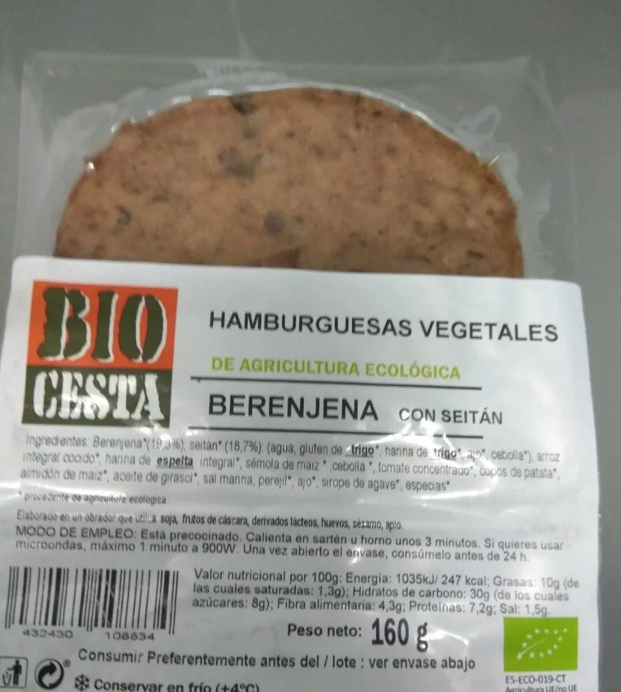 Hamburguesas vegetales