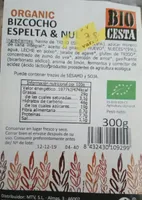 Bizcocho espelta & nueces