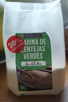 Harina de lentejas verdes