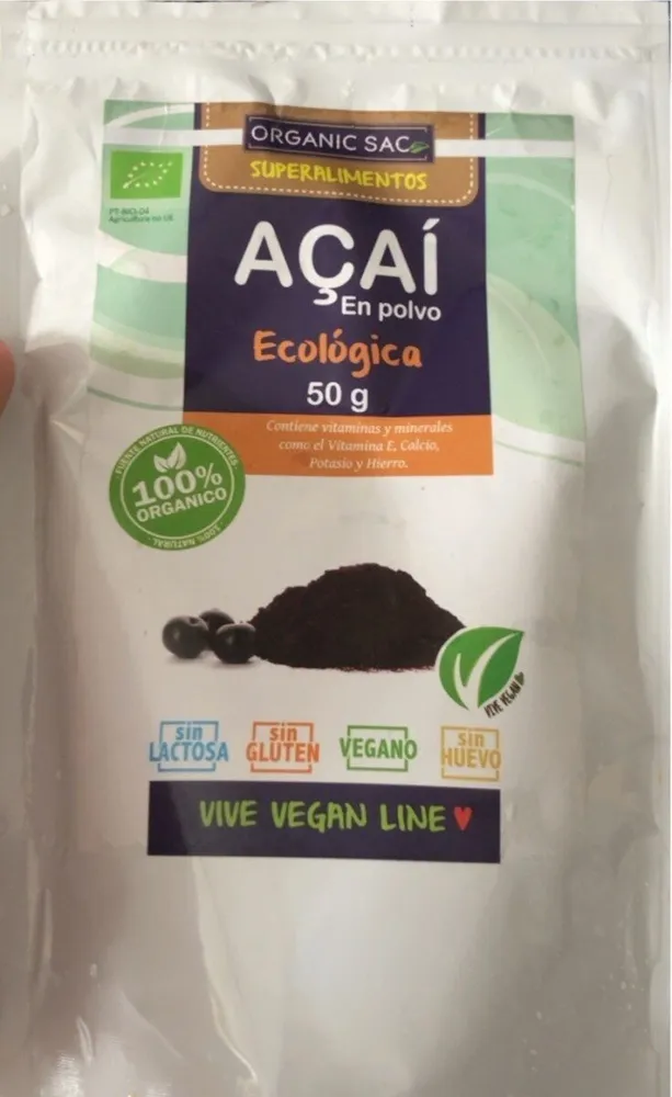 Açaí en polvo