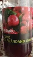 Zumo arándano rojo