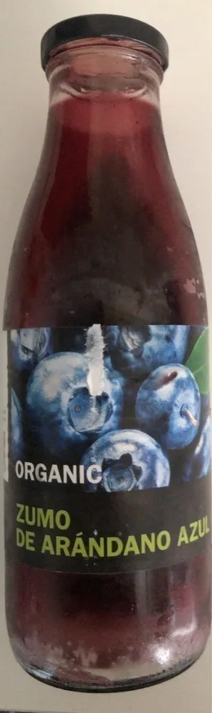 Zumo de Arándano Azul