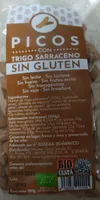 Picos con trigo sarraceno sin gluten