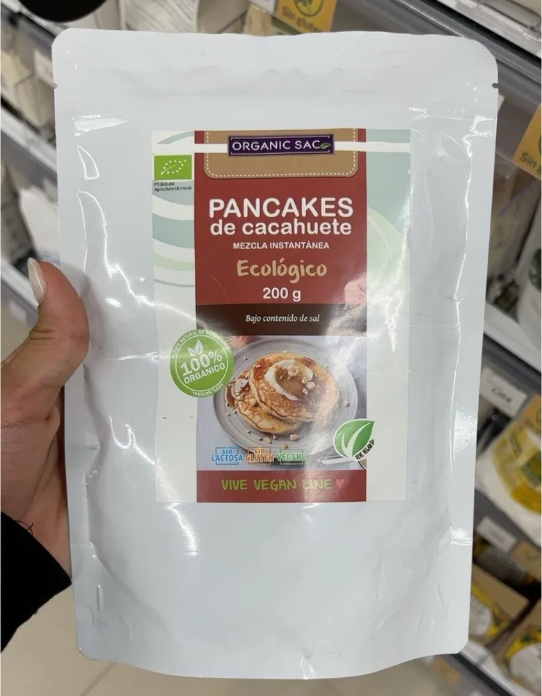 Peanut pancakes