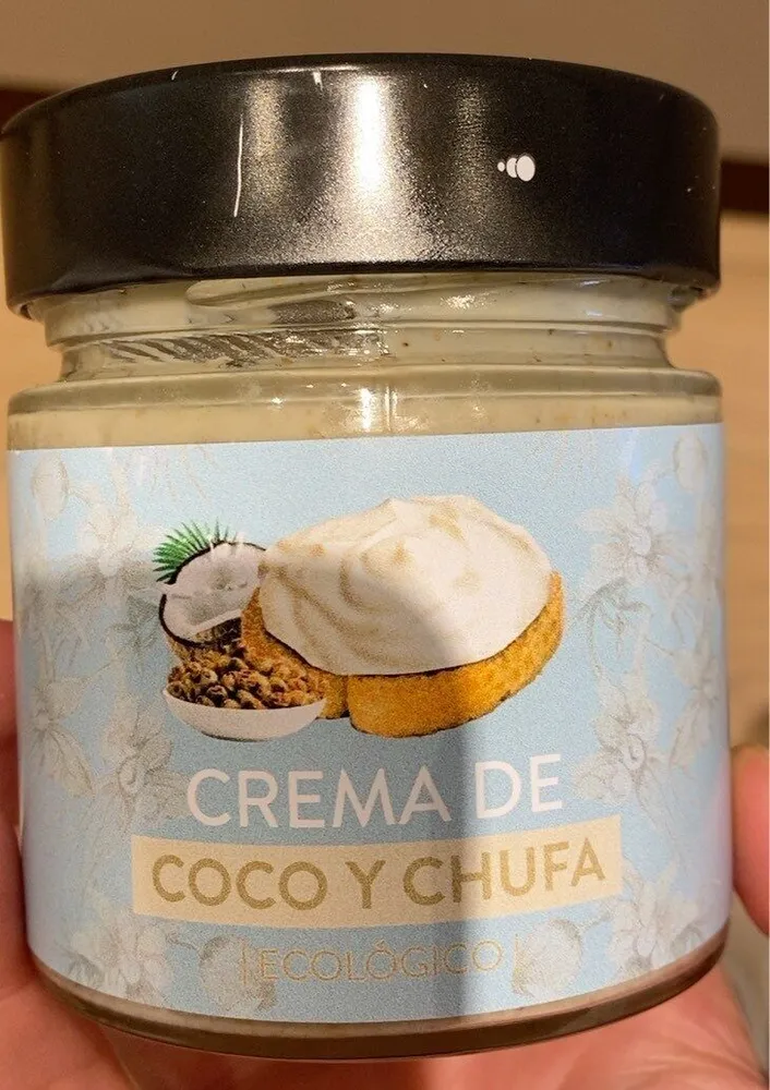 Crema de coco y chufa