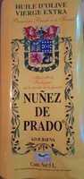 Nunez De Prado Organic Extra Virgin Olive Oil - 5 L