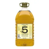 Aceite oliva suave 5 aceitunas