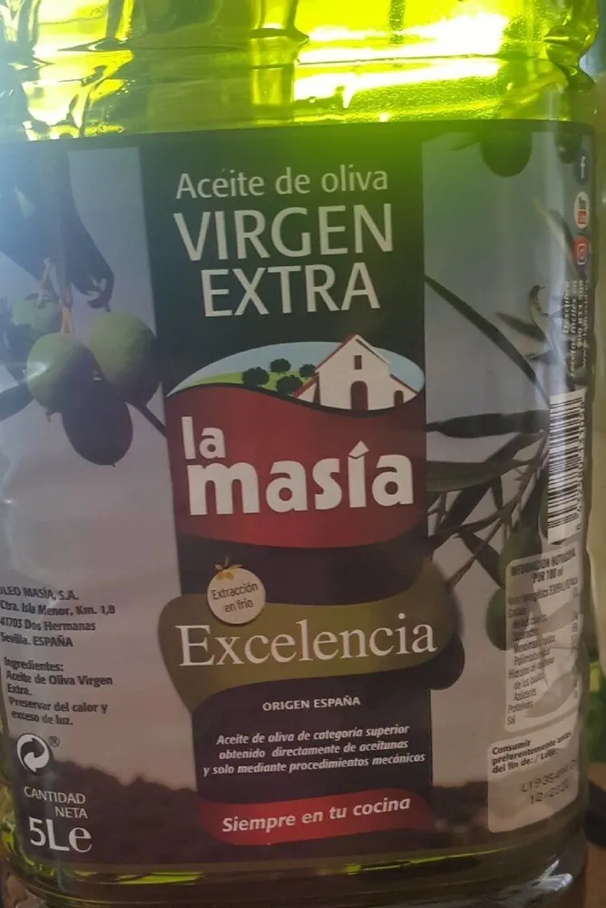 Aceite de oliva virgen extra