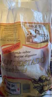 Pan tostado al natural