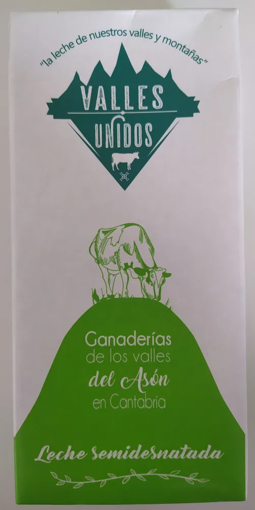 Leche UHT semidesnatada