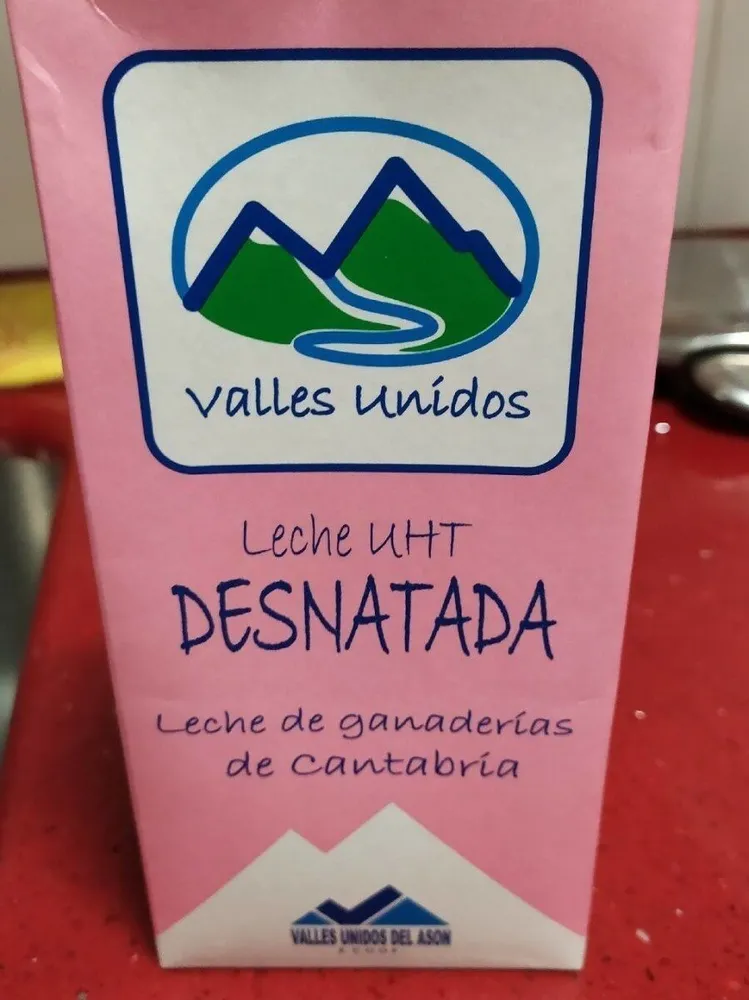 Leche de ganaderias de Cantabria
