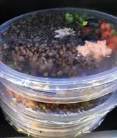 Salade de lentilles caviar