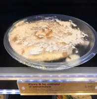 Porc à la crême d'amandes