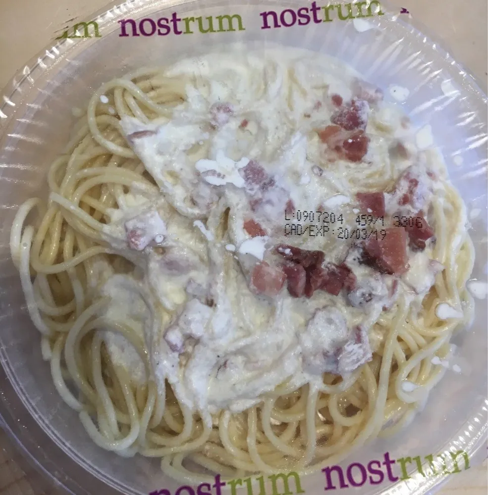 Spaghetti carbonara