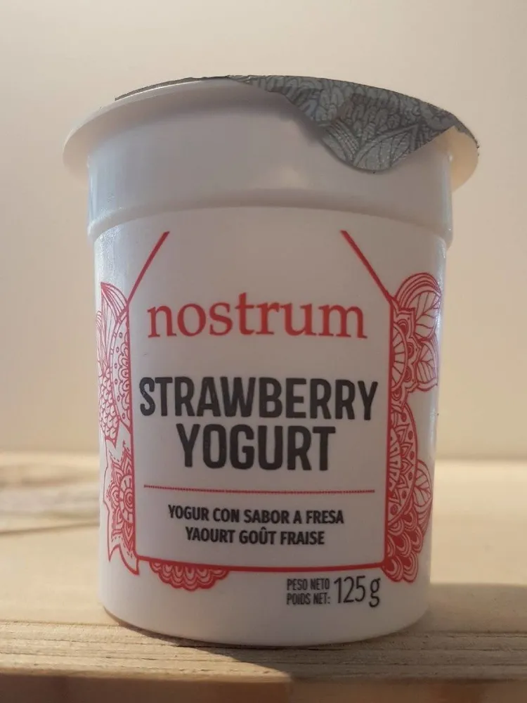 Strawberry yogurt