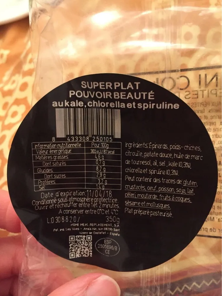 Super plat pouvoir beauté