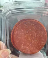 Uncured pepperoni fresh sliced