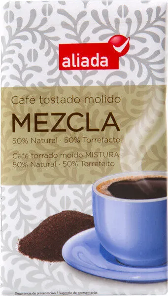 Café molido mezcla