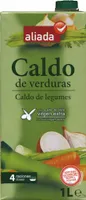 Caldo de verduras con aceite de oliva virgen extra sin gluten envase 1 l