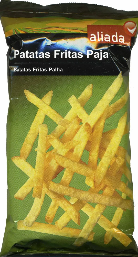 Patatas fritas paja