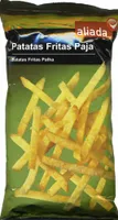 Patatas fritas paja