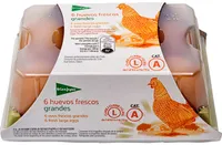 Huevos frescos grandes