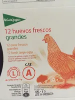 Huevos frescos grandes