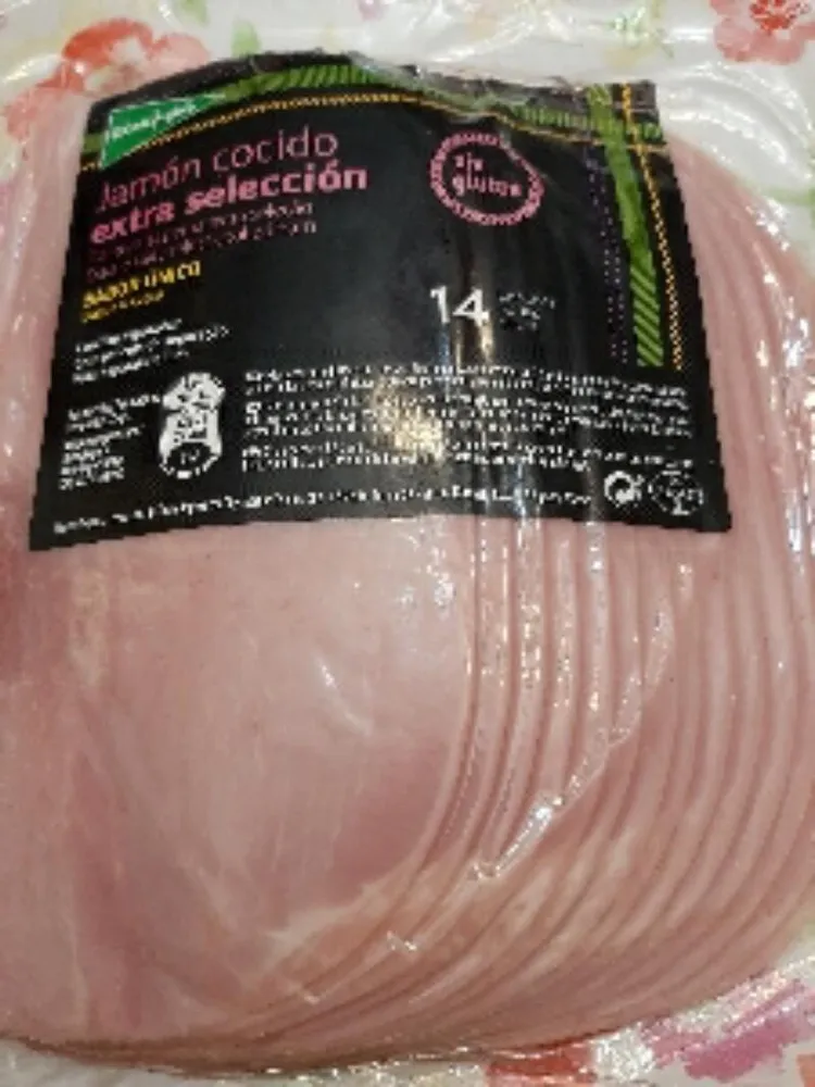 Jamón cocido extra selección lonchas sin gluten