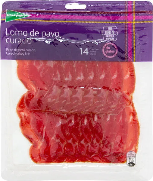 Lomo de pavo lonchas sin gluten